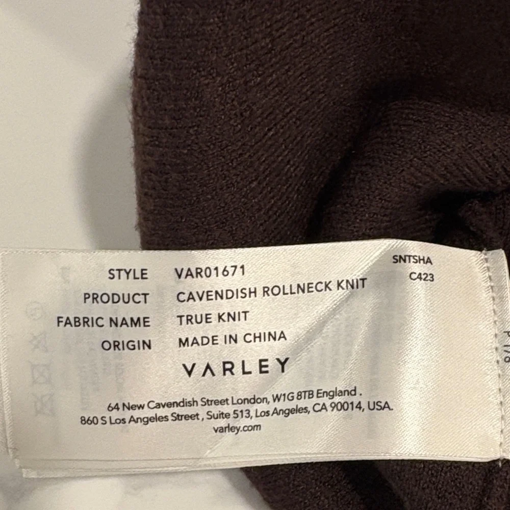 Varley Set ~ Cavendish Roll Neck & Kent Lounge Pant ~ Both Extra Small - Picture 8 of 16